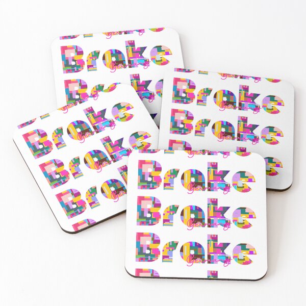 Item preview, Brake, Germany, Vibrant Abstract City Typography Art designed and sold by Wanderful-roads.