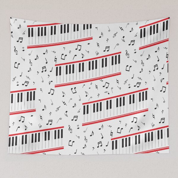 Item preview, MJ Beat It Piano Print designed and sold by design-r.