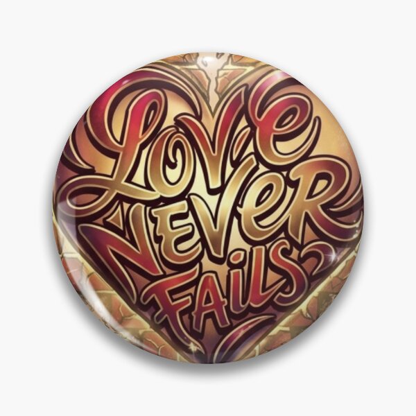 Item preview, Love Never Fails Winged Heart: Urban Faith Graffiti Decal designed and sold by KabronX.