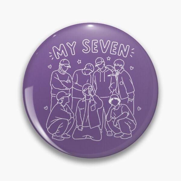 Item preview, BTS- SEVEN (white) designed and sold by MegDexShop.