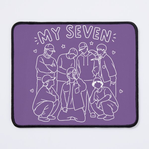 Item preview, BTS- SEVEN (white) designed and sold by MegDexShop.