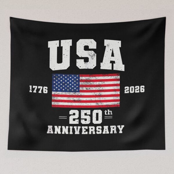 Item preview, USA 250th Anniversary 1776-2026 Semiquincentennial Patriotic American Flag Heritage designed and sold by DaphoLatara.