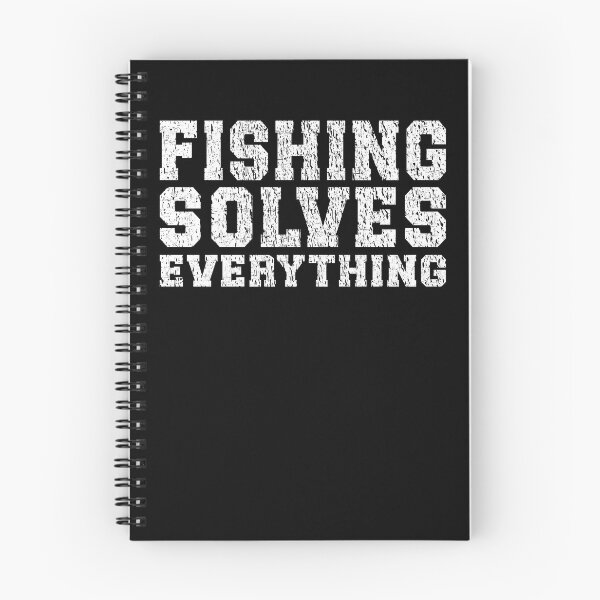 Item preview, Fishing Solves Everything - Distressed Typography Angler Design Funny Fishing Cheaper than Therapy designed and sold by Jt41.