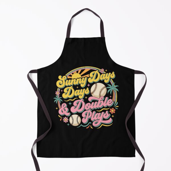 Item preview, Sunny Days Double Plays Retro Baseball Groovy designed and sold by KroghDs.