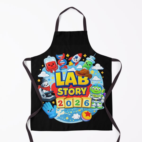 Item preview, Cute Science Lab Story 2026 Astronaut Alien and Laboratory Equipment Sticker designed and sold by DaphoLatara.