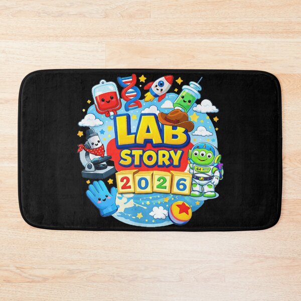 Item preview, Cute Science Lab Story 2026 Astronaut Alien and Laboratory Equipment Sticker designed and sold by DaphoLatara.