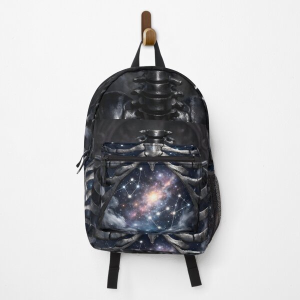 Item preview, The Astral Ribcage | Gothic Galaxy Anatomy & Constellation Art designed and sold by Studio77-Gothic.