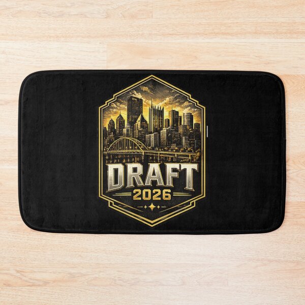 Item preview, Pittsburgh Football Draft 2026 City Skyline Sports Fan Commemorative Design designed and sold by DaphoLatara.