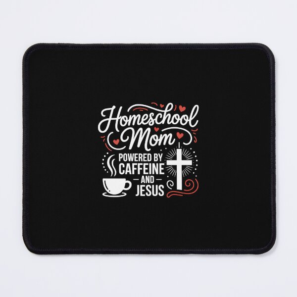 Item preview, Homeschool Mom Caffeine & Jesus Coffee Lover Teacher Mom designed and sold by TrinaEspinoza.