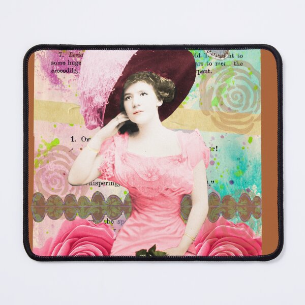 Item preview, The Lady in the Wide-Brimmed Hat designed and sold by artbydonyale.