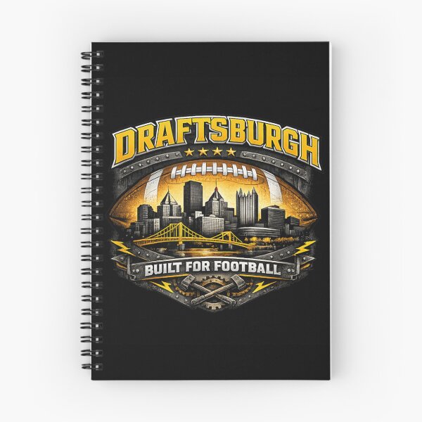 Item preview, Draftsburgh Built For Football Pittsburgh Skyline American Football Fan Apparel Art designed and sold by LittleNhutton.