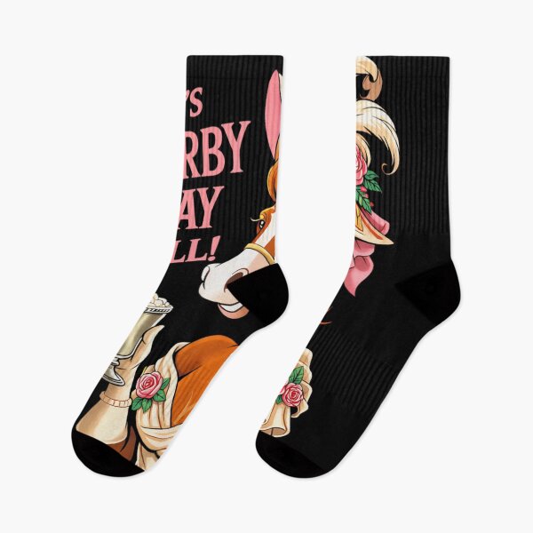 Item preview, It Is Derby Day Yall Elegant Lady Horse In Floral Hat Art designed and sold by LittleNhutton.