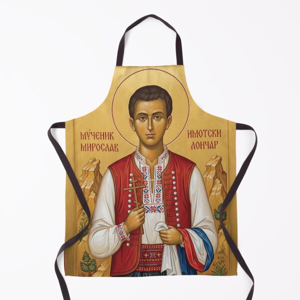 Item preview, Holy Great Martyr Miroslav Loncar of Imotski Orthodox icon designed and sold by ikonesrb.