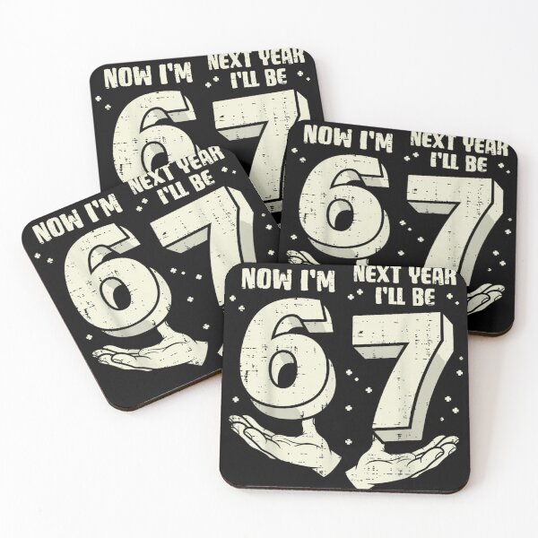 Item preview, Now I Am 66 Next Year I Will Be 67 Funny Birthday designed and sold by LittleNhutton.