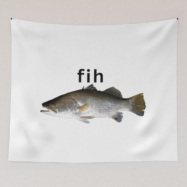 Item preview, Fih Fish Meme designed and sold by fascatebra.