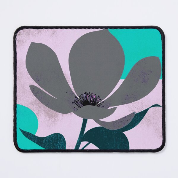 Item preview, Modern Olive & Pink Abstract Floral Illustration designed and sold by joycrysstudio.