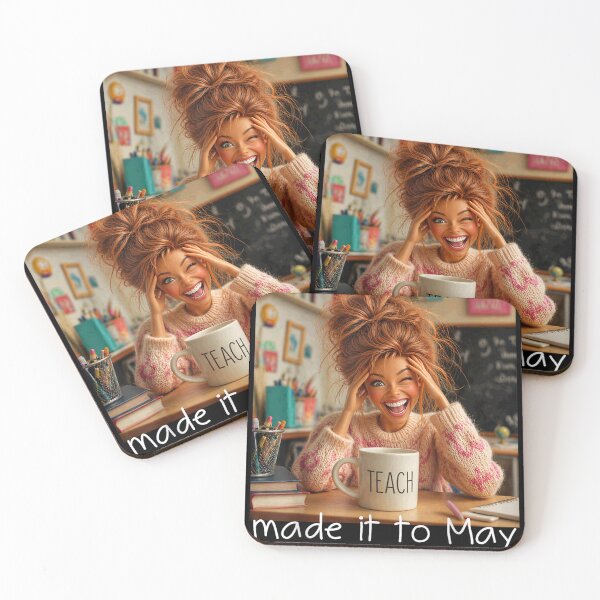 Item preview, Funny Made It to May Teacher Girls Meme Last Day of School designed and sold by OMITTEROMINOUS.