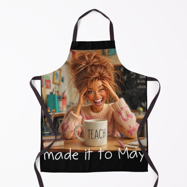 Item preview, Funny Made It to May Teacher Girls Meme Last Day of School designed and sold by OMITTEROMINOUS.