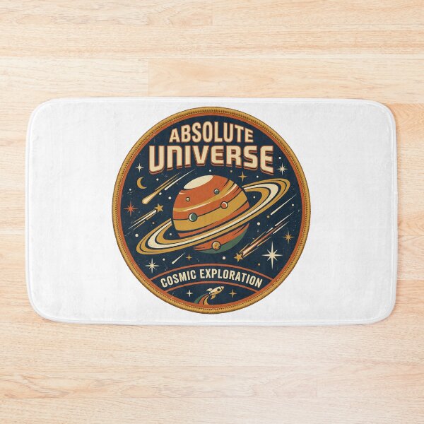 Item preview,  Retro Space Exploration – Absolute Universe Vintage Cosmic Emblem designed and sold by ArtsyExplorer.