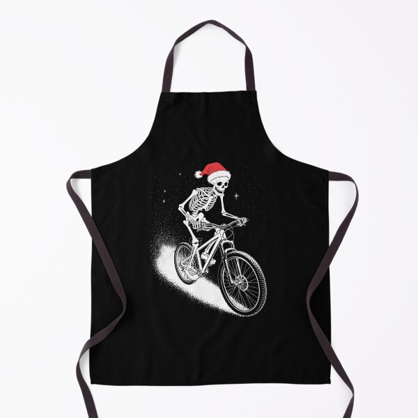 Item preview, Santa Skeleton BMX Cyclists Boys Kids Christmas Xmas Pajama designed and sold by TrinaEspinoza.