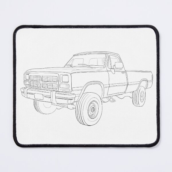 Item preview, 90’s pick up truck designed and sold by It’sAFineLine.