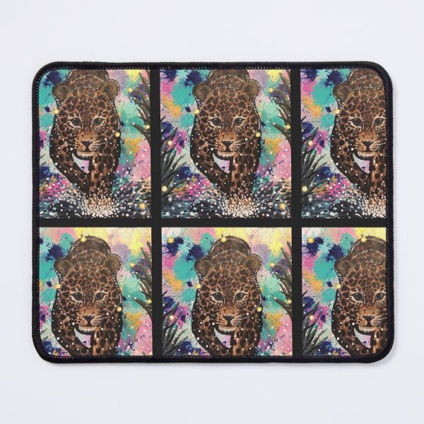 Item preview, Joyful leopard in magic spirit designed and sold by Crystalgirlwolf.
