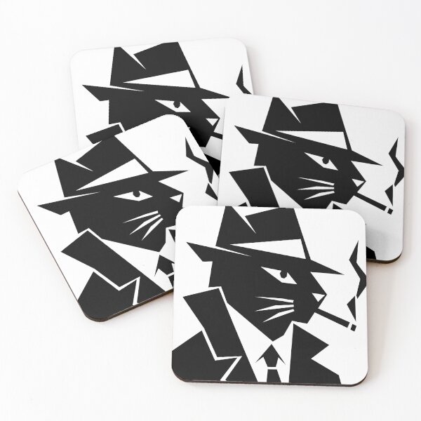 Item preview, Noir Cat Detective designed and sold by matybrak.
