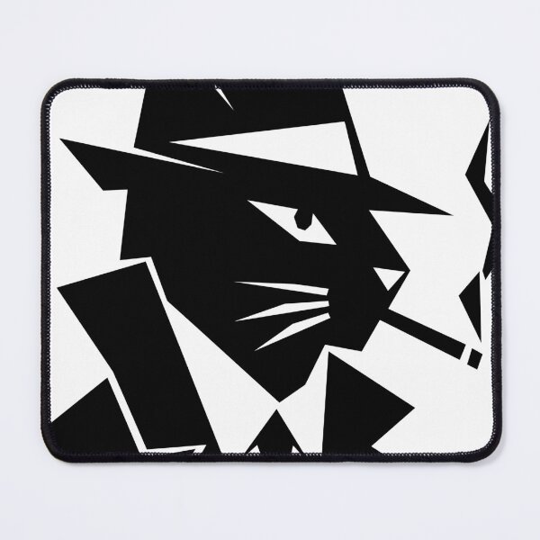 Item preview, Noir Cat Detective designed and sold by quibrak.