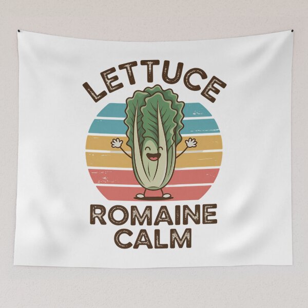 Item preview, Vegan-Lettuce Romaine Calm designed and sold by TrinaEspinoza.
