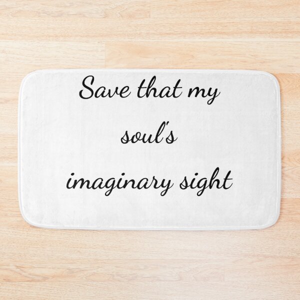 Item preview, "Save that my soul's imaginary sight" - handwriting black designed and sold by ariksworld.