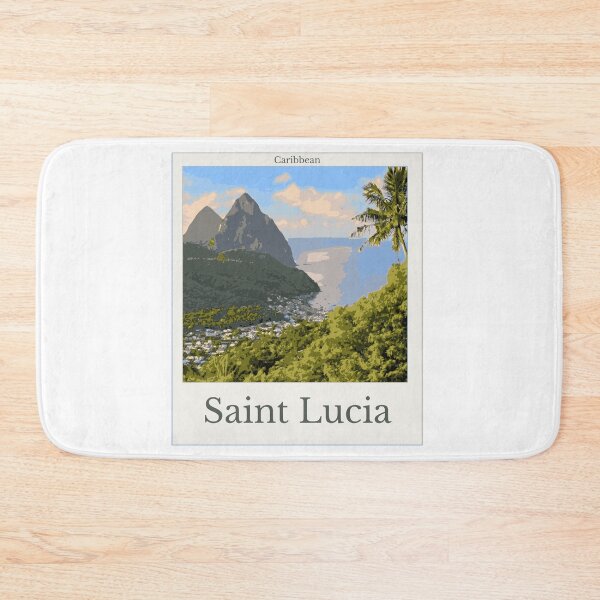 Item preview, Saint Lucia designed and sold by JunaForYou.