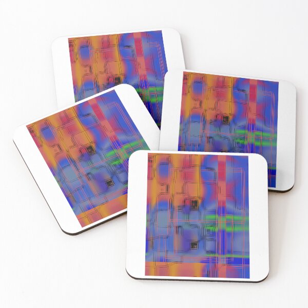 Item preview, Vibrant Gradient Waves Pattern designed and sold by AstralArborsArt.