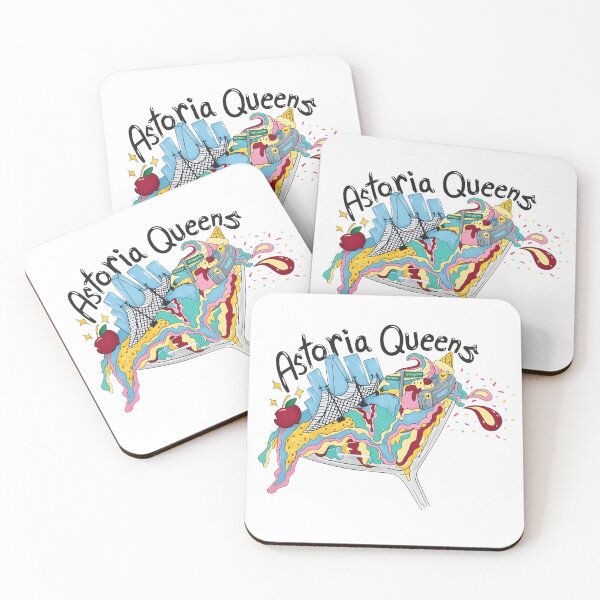 Item preview, Astoria Queens Map Art designed and sold by CrossKateOne.