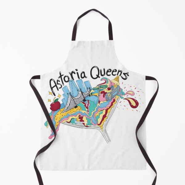 Item preview, Astoria Queens Map Art designed and sold by CrossKateOne.