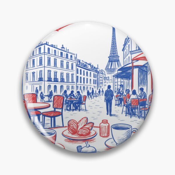 Item preview, Parisian Café Life designed and sold by Tablotique.