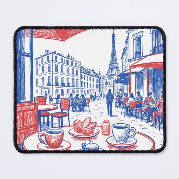Item preview, Parisian Café Life designed and sold by Tablotique.