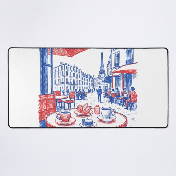 Item preview, Parisian Café Life designed and sold by Tablotique.