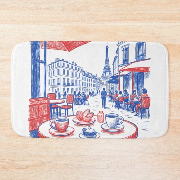 Item preview, Parisian Café Life designed and sold by Tablotique.