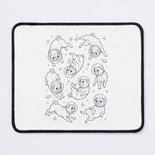 Item preview, Vintage Pug Astronaut Galaxy Space Dog Lover designed and sold by TerryConnells.