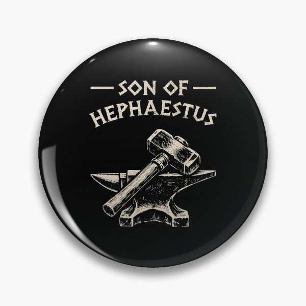 Item preview, Son of Greek God Hephaestus Blacksmith Hammer designed and sold by MehMerchTees.