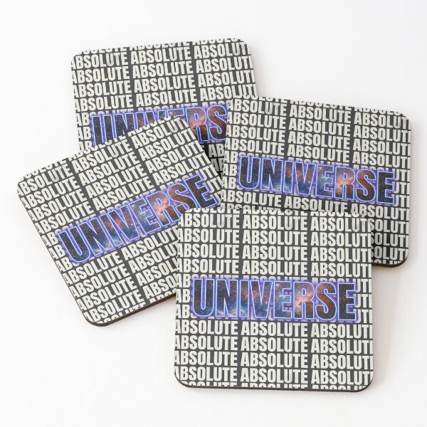 Item preview, Absolute Universe Grid Typography – Bold Modern Text & Galaxy Core Design designed and sold by ArtsyExplorer.