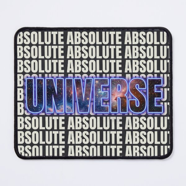 Item preview, Absolute Universe Grid Typography – Bold Modern Text & Galaxy Core Design designed and sold by ArtsyExplorer.