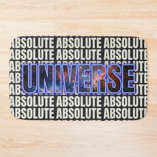 Item preview, Absolute Universe Grid Typography – Bold Modern Text & Galaxy Core Design designed and sold by ArtsyExplorer.