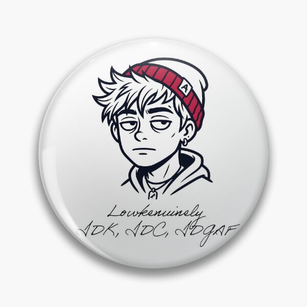 Item preview, Lowkenuinely - idk idc idgaf designed and sold by Drishya-Designs.