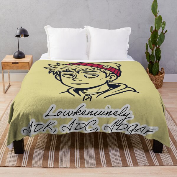 Item preview, Lowkenuinely - idk idc idgaf designed and sold by Drishya-Designs.
