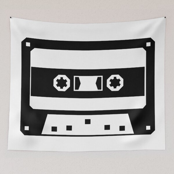 Item preview, Retro Cassette Tape designed and sold by quibrak.