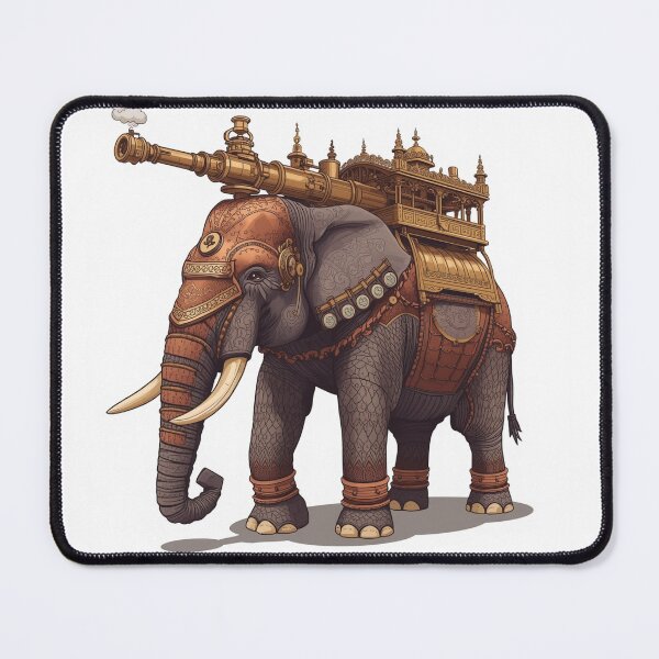 Item preview, Steampunk Elephant T-Shirt | Victorian War Machine designed and sold by DmaarGroup.