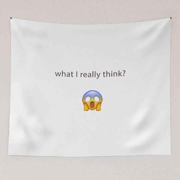 Item preview, WHAT I REALLY THINK? designed and sold by Hares & Critters.