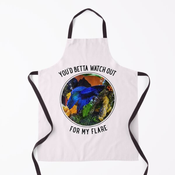 Item preview, You'd Betta Watch Out for My Flare Blue Fighting Fish designed and sold by Massara6.