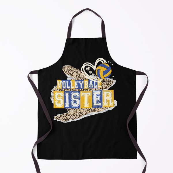 Item preview, Volleyball Sister Blue Yellow Leopard Team Design designed and sold by LashondaGreen89.